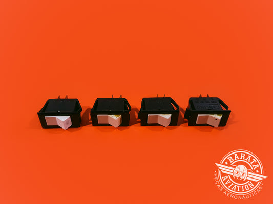 S2160-1 CARLING SET OF 4 ROCKER SWITCH  MINI 5/10A - 250/125 VAC