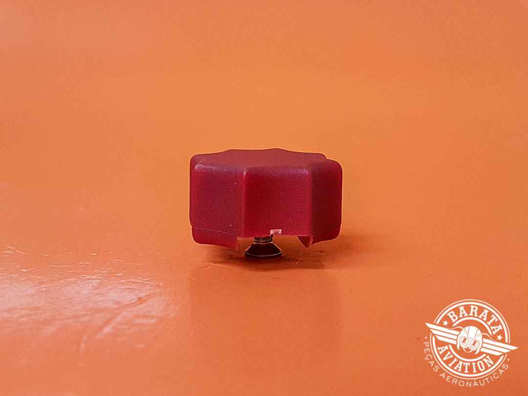 Knob da Manete de Mistura (Puxador Vermelho) P/N 24048-000