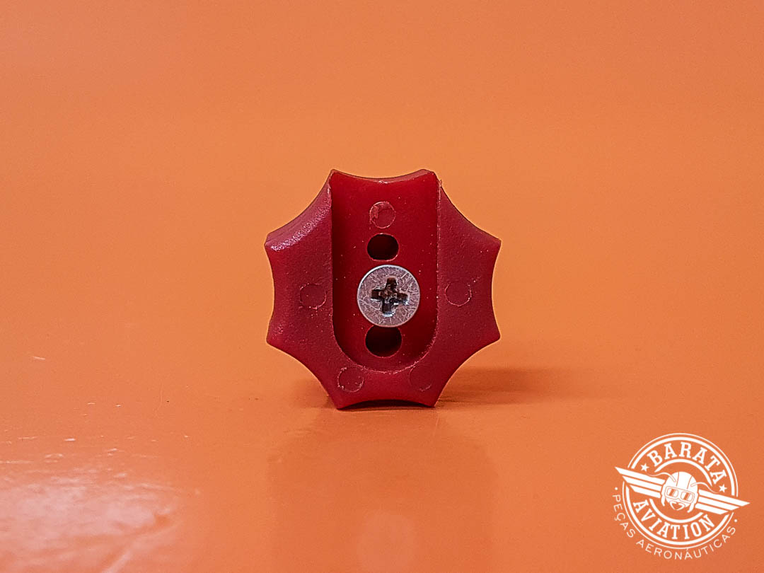 Knob da Manete de Mistura (Puxador Vermelho) P/N 24048-000