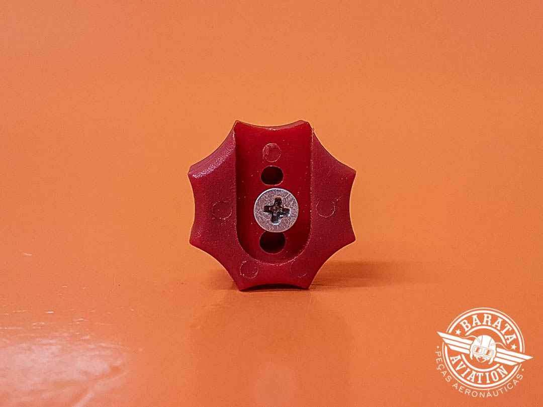 Knob da Manete de Mistura (Puxador Vermelho) P/N 24048-000