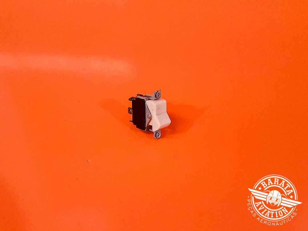 S1238-2-1 CESSNA ROCKER SWITCH  ON/OFF;  15/10A - 125/250 V