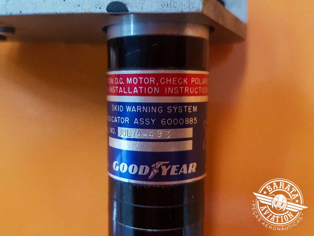 Goodyear Skid LH Rudder Pedal Indicator P/N 6000885
