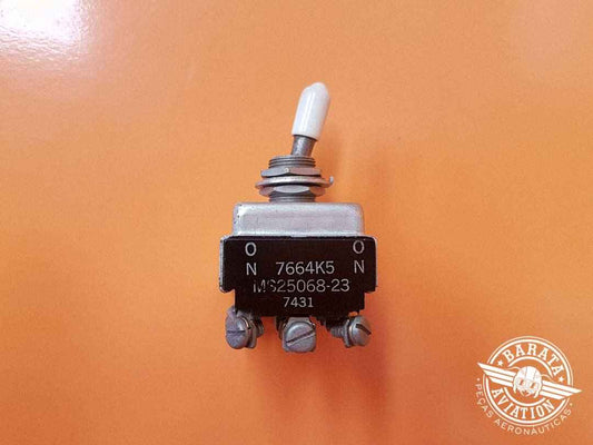 MS25068-23 CH TOGGLE SWITCH  HEAVY DUTY 2 POSITION ON/ON