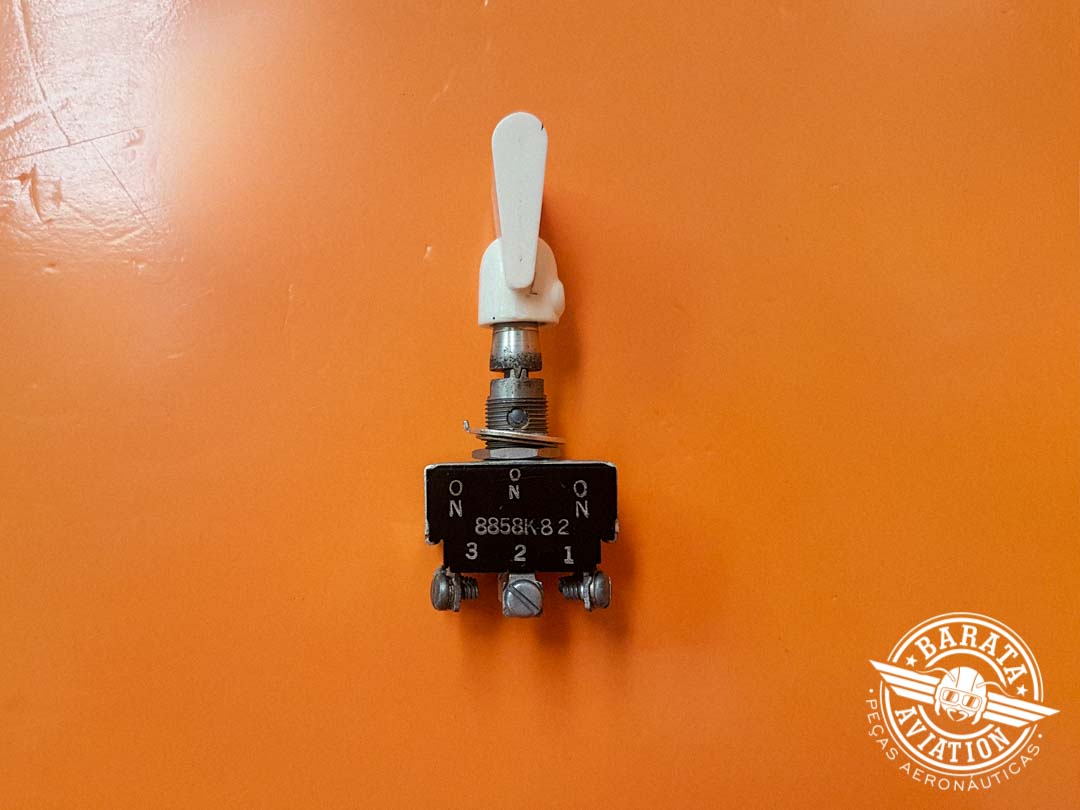 8858K82 CH Toggle Switch - On/On/on