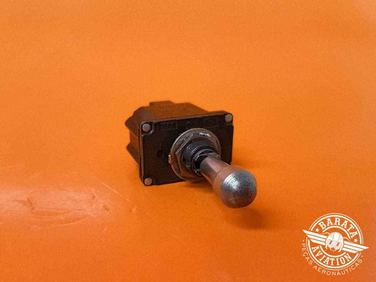 MS27408-1N CH TOGGLE SWITCH 3 POSITIONS  AUX FUEL PUMP LOCKING LEVER