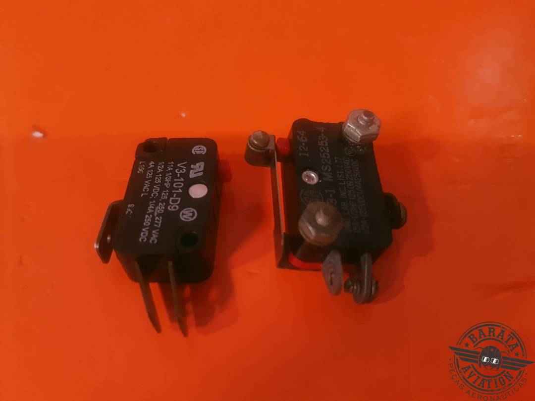 MS25253-3  MICRO SET OF 2 MINIATURE SWITCH