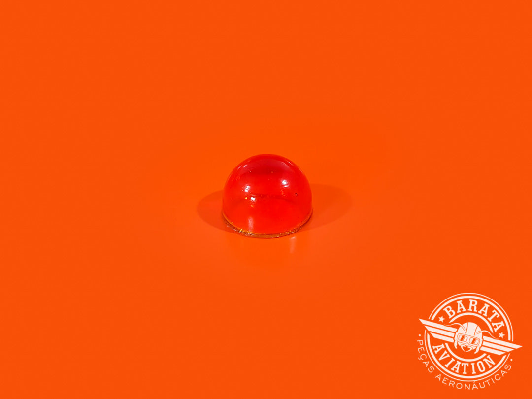 NAVIGATION LIGHT LENS - RED - P/N 50003