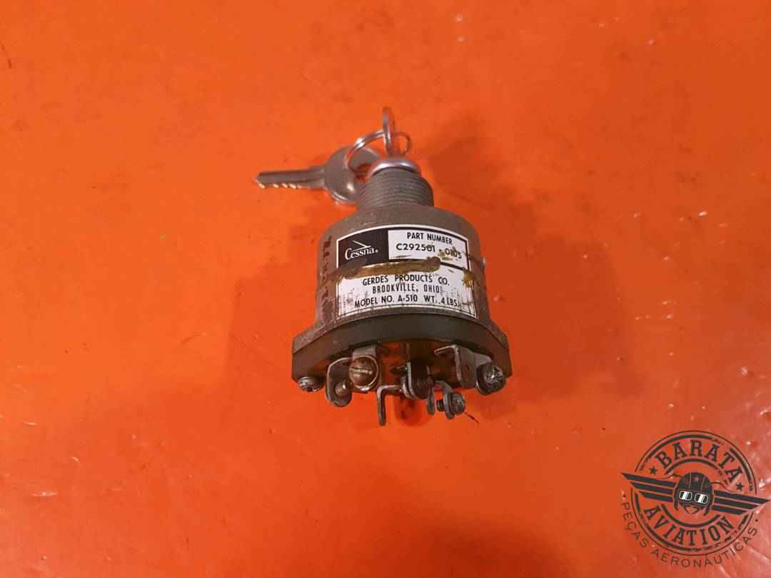 IGNITION SWITCH P/N C292501-0105 INCLUDES 2 KEYS
