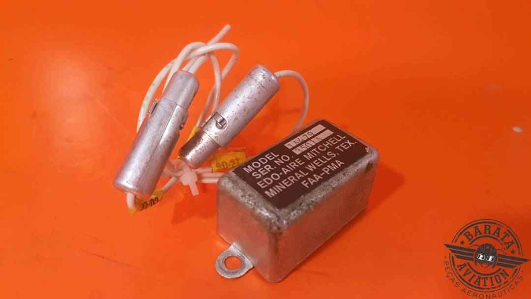 EDO AIRE - MITCHELL AUTOPILOT NOISE FILTER w/ connectors P/N: 1A479