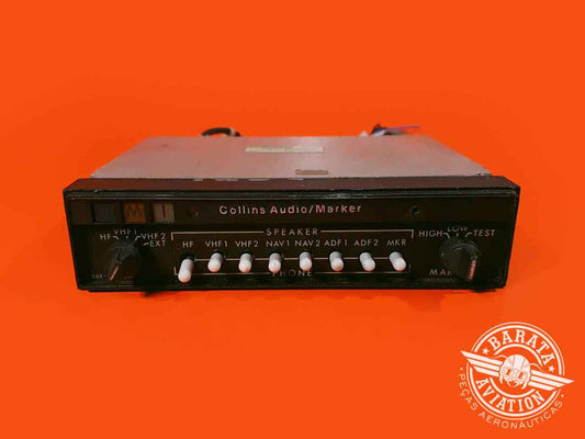 AUDIO PANEL WITH RACK - P/N 622-2462-011