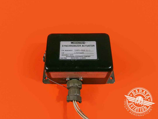 ENGINE SYNCHRONIZER ACTUATOR ASSY - P/N 5485-066