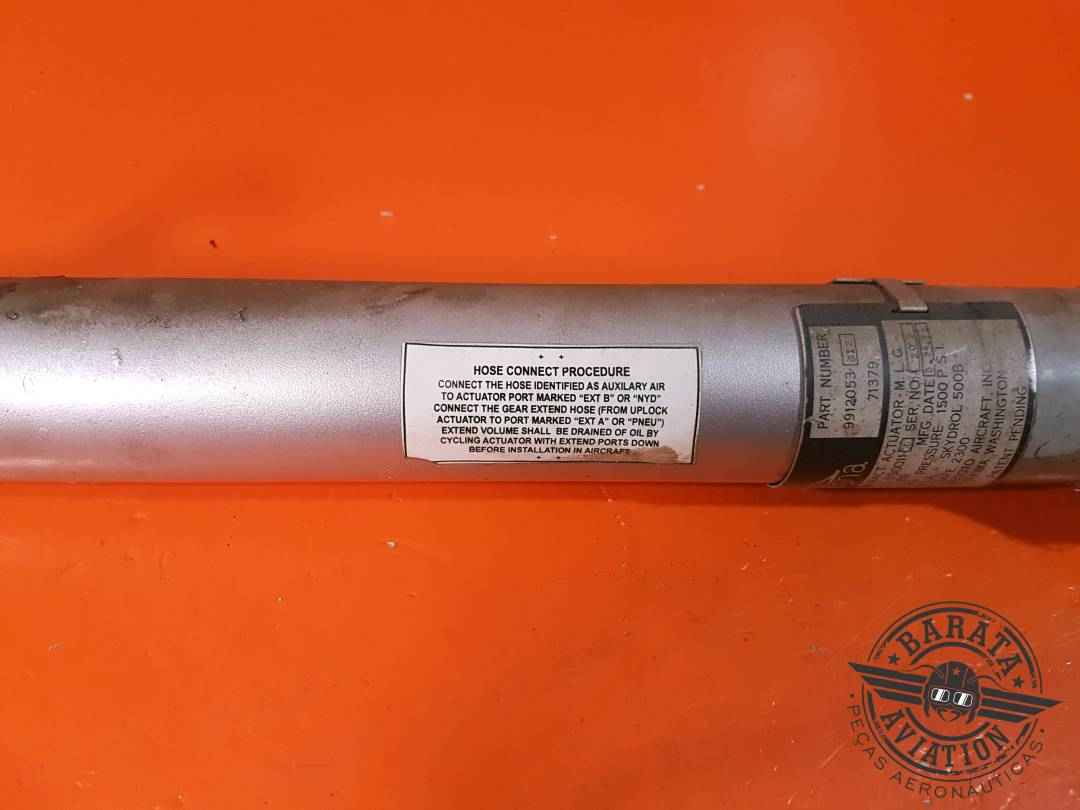 R/H MAIN GEAR ACTUATOR ASSY -  P/N: 9912053-18