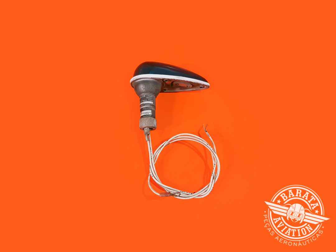 R/H GREEN WING TIP POSITION LIGHT ASSY 28V - P/N A-2138-G-7512