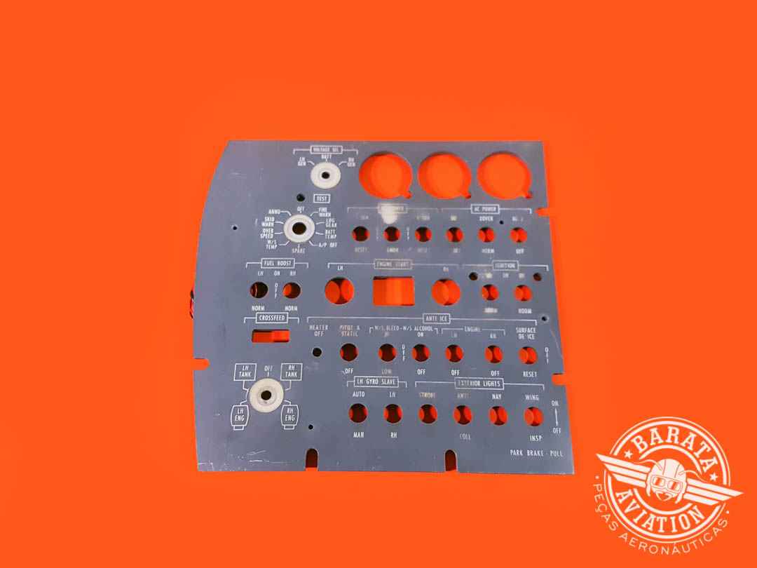 PAINEL DE CHAVES COM ILUMINAÇÃO LH - P/N 5518172-16