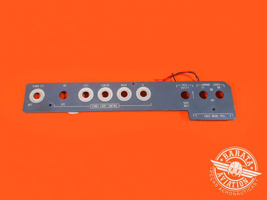 PAINEL ILUMINADO DO CONTROLE DE ILUMINAÇÃO - P/N 5518176-2