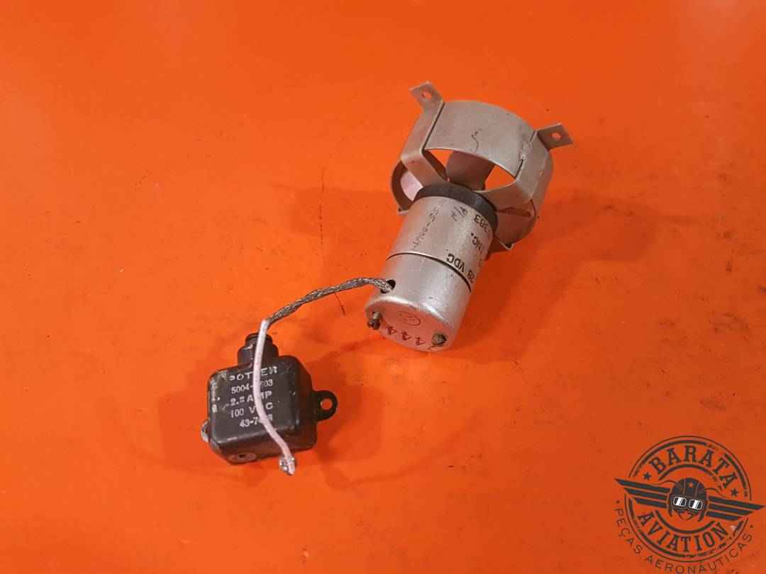 MOTOR ELÉTRICO 28VDC COM FAN P/N 235A170