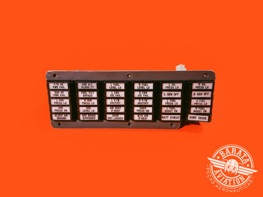 PANEL DEL ANUNCIADOR N.° DE PARTE: 9912046-2