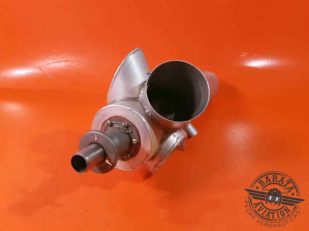 MIXING TUBE ASSY-AIR WELDED  P/N: 5515112-24 - BRACKET DAMAGED