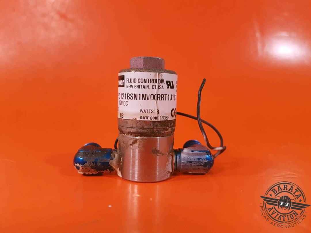 PARKER SOLENOID VALVE 12 VDC P/N: 3121BSN1NV00RRT1J1C1