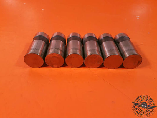 SET OF 6 TAPPET HYDRAULIC EXHAUST TCM IO 520 CB P/N: 646277