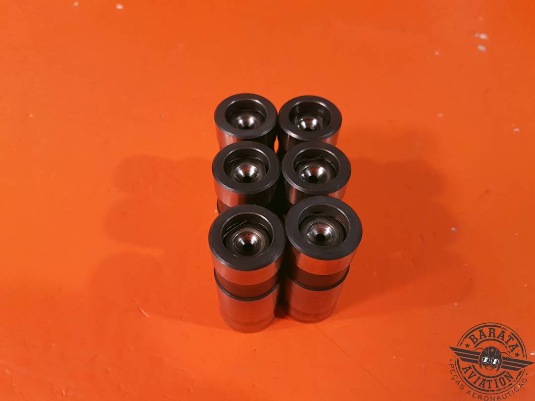SET OF 6 TAPPET HYDRAULIC EXHAUST TCM IO 520 CB P/N: 646277