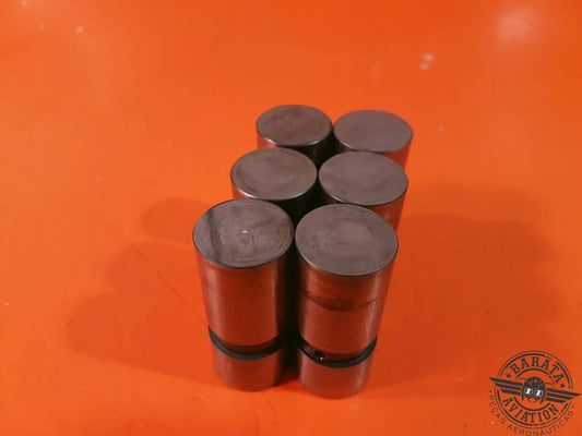 SET OF 6 TAPPET, HYDRAULIC INTAKE TCM IO520 CB P/N: 628488