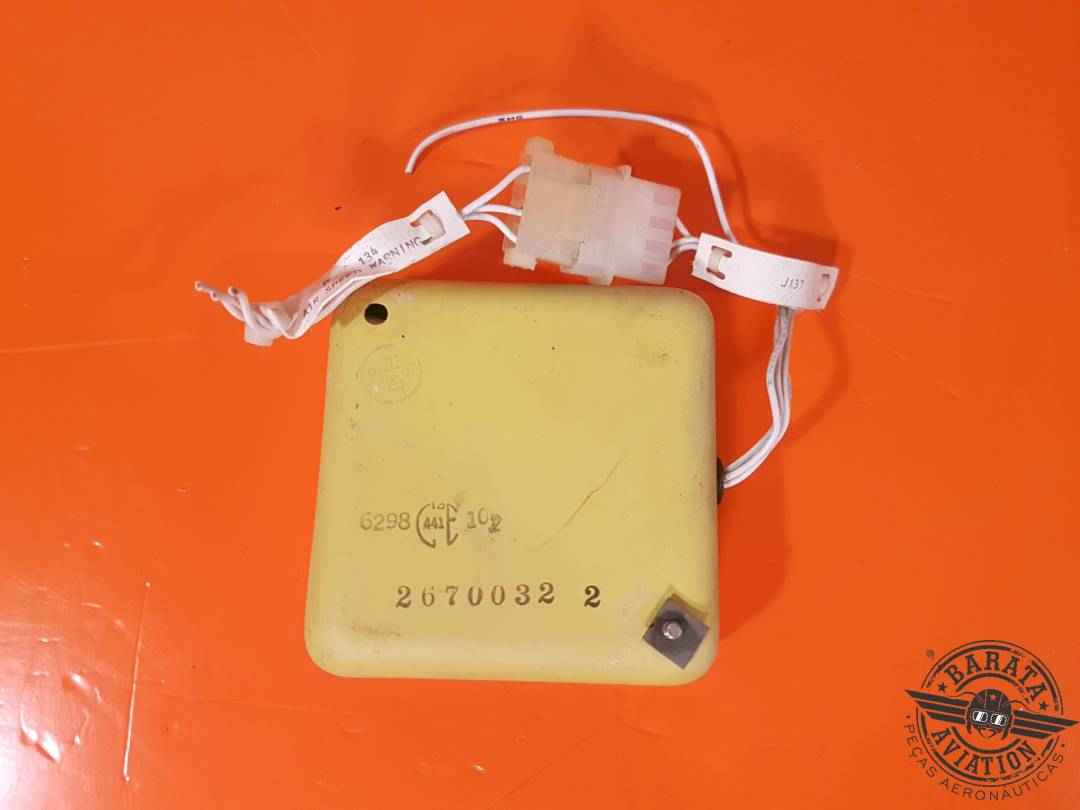 ALARM ASSY FIRE DET P/N: 2670032-2