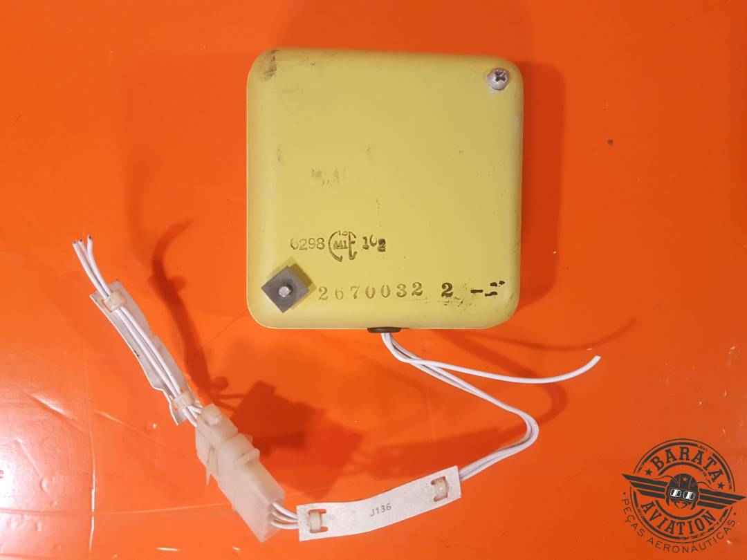 ALARM ASSY FIRE DET P/N: 2670032-2