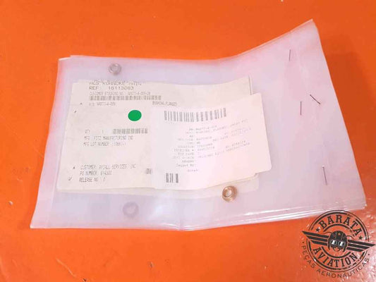 SET OF 6 BUSHING, FALANGED, PRESS FIT NEW SURPLUS P/N: NAS77-4-009