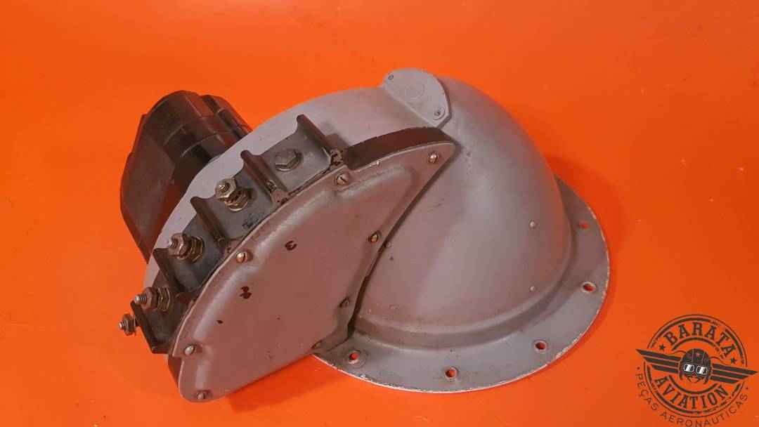 GRIMES POWER UNIT ASSY LANDING LIGHT 24 VDC BURNED LAMP P/N: G-2905-24