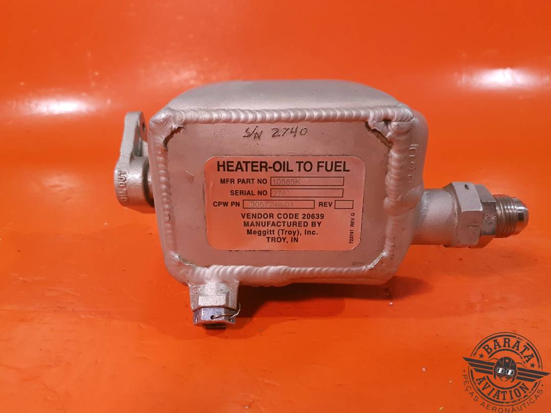 3057249-01 Meggitt Controls Heater Assy Oil-to-Fuel