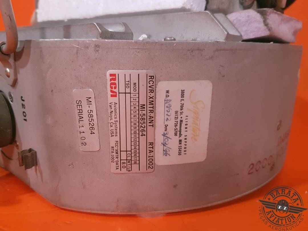 MI-585264-1 RCA Avionics Systems RTA-1002 Receiver XMTR Antenna