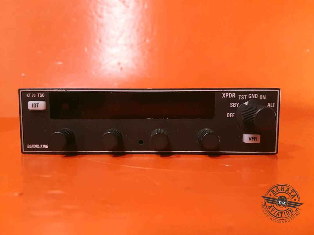 066-01141-0201 Bendix King KT-70 Transponder - Modo ATC - Com Gaveta