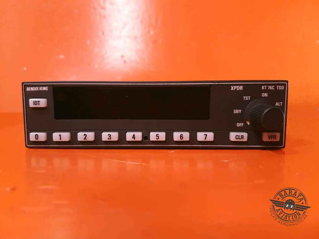 066-01156-0101 Bendix King KT 76C ATC Transponder 14/28 vdc - C/ Gaveta