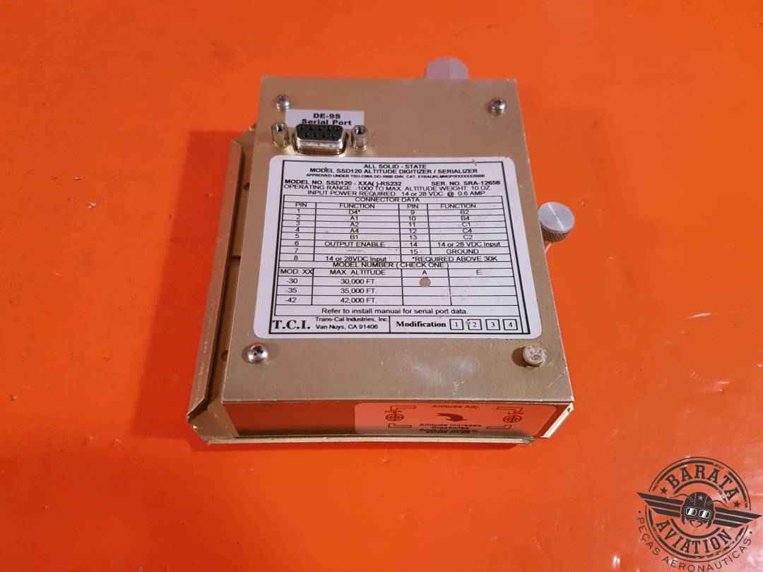 SSD120-XXA Trans-Cal Encoder Altitude Digitizer