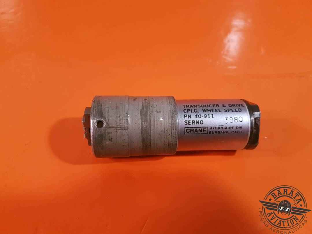 40-911 Crane Transducer & Drive Assy - Wheel Speed *2 parafusos internos quebrados*