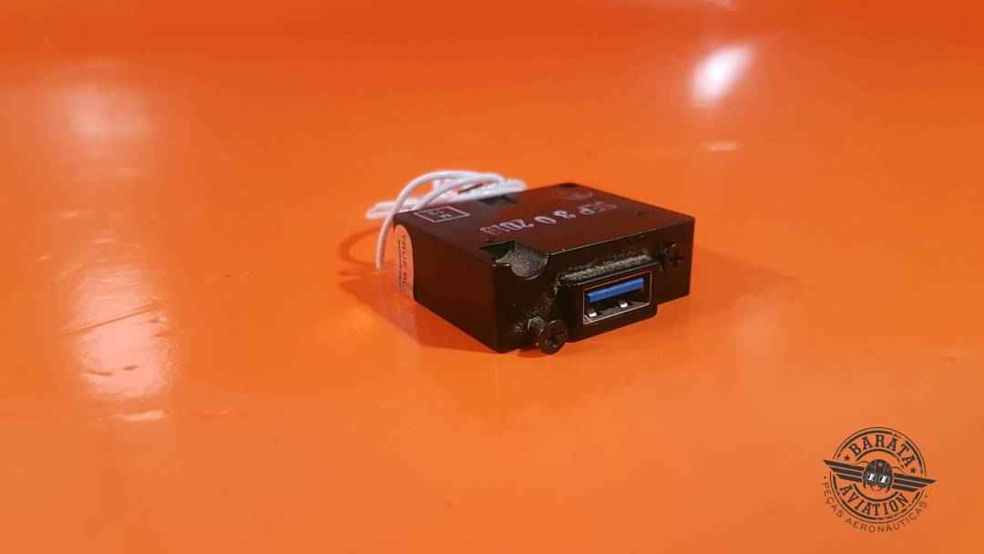 6430202-9 True Blue - TA202 High Power Usb Charging Port - 10/32 vdc