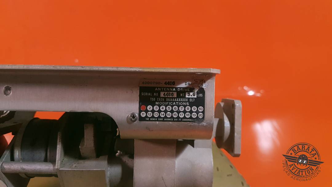 400790-4406 Bendix DA-144A Radar Antenna Drive & Array