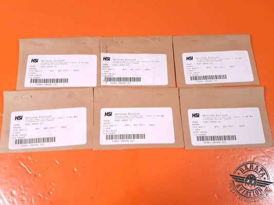 SET WITH 6 WASHER  P/N: 70361-08009-101