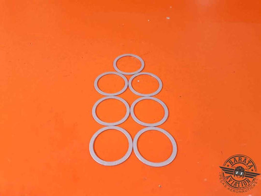 SET WITH 7 GASKET METALLIC P/N: AN901-16A