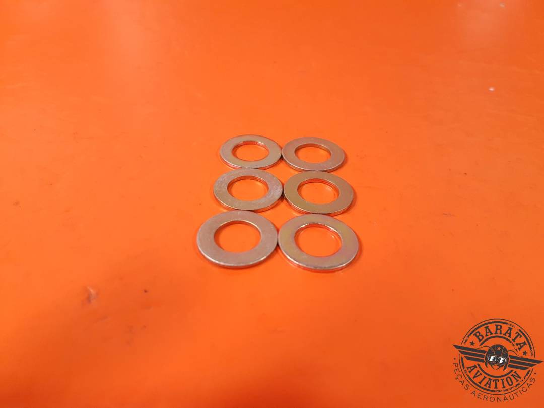 SET WITH 6 FLAT WASHERS P/N: NAS1149F0863P