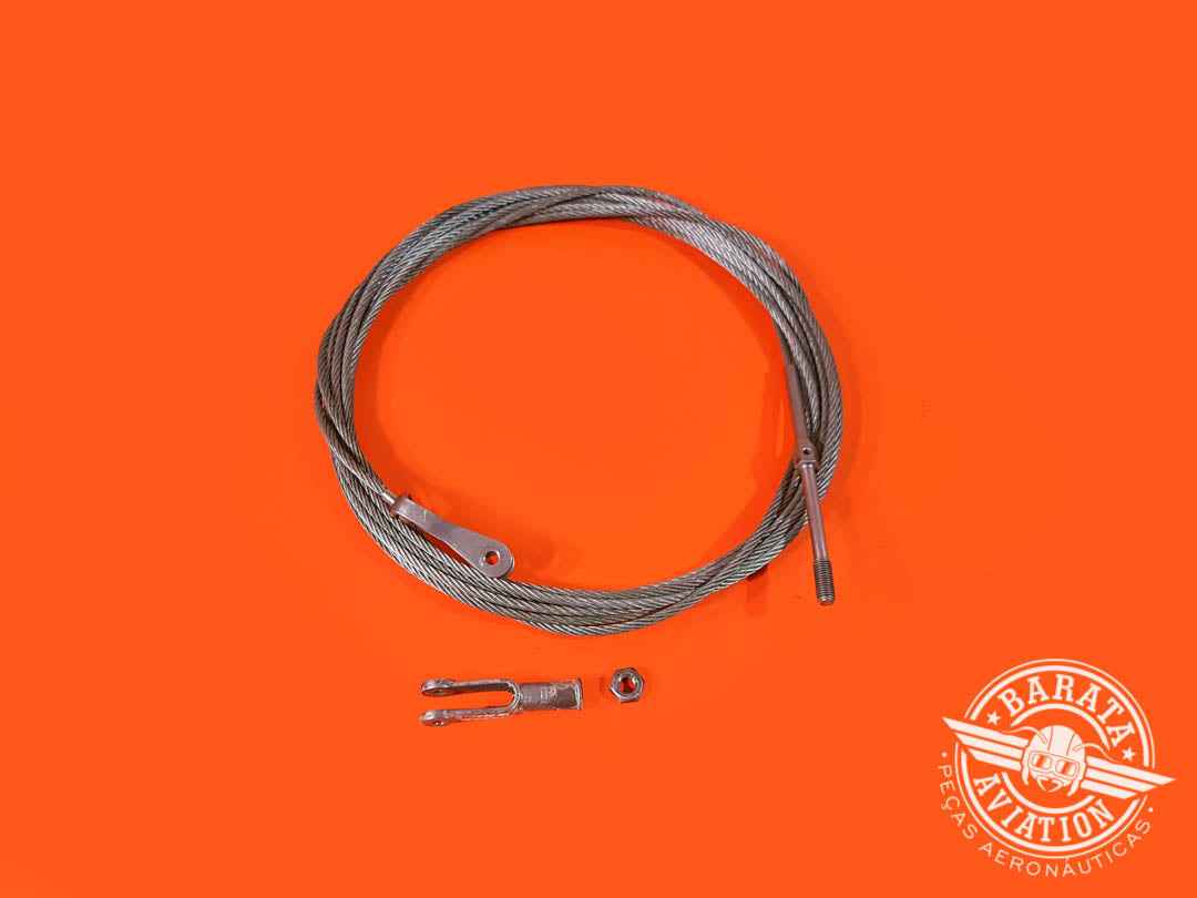 L/H RUDDER CONTROL CABLE ASSEMBLY - P/N 0400107-49