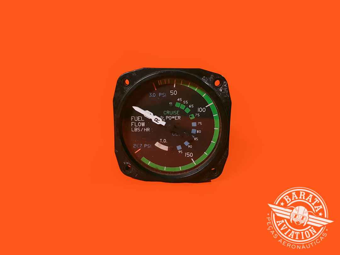DUAL FUEL FLOW INDICATOR CESSNA P/N: C662020-0101