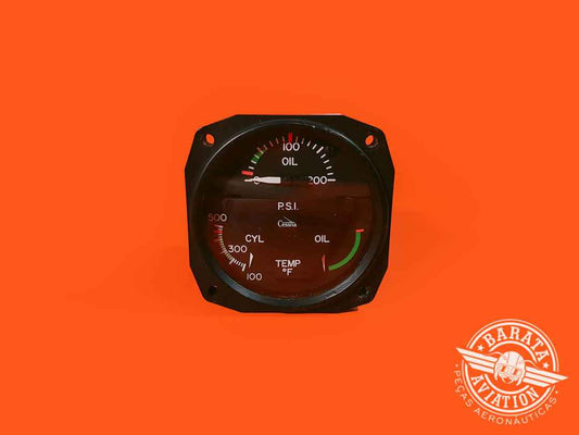 TRIPLE INDICATOR GAUGE P/N: CM2634-2