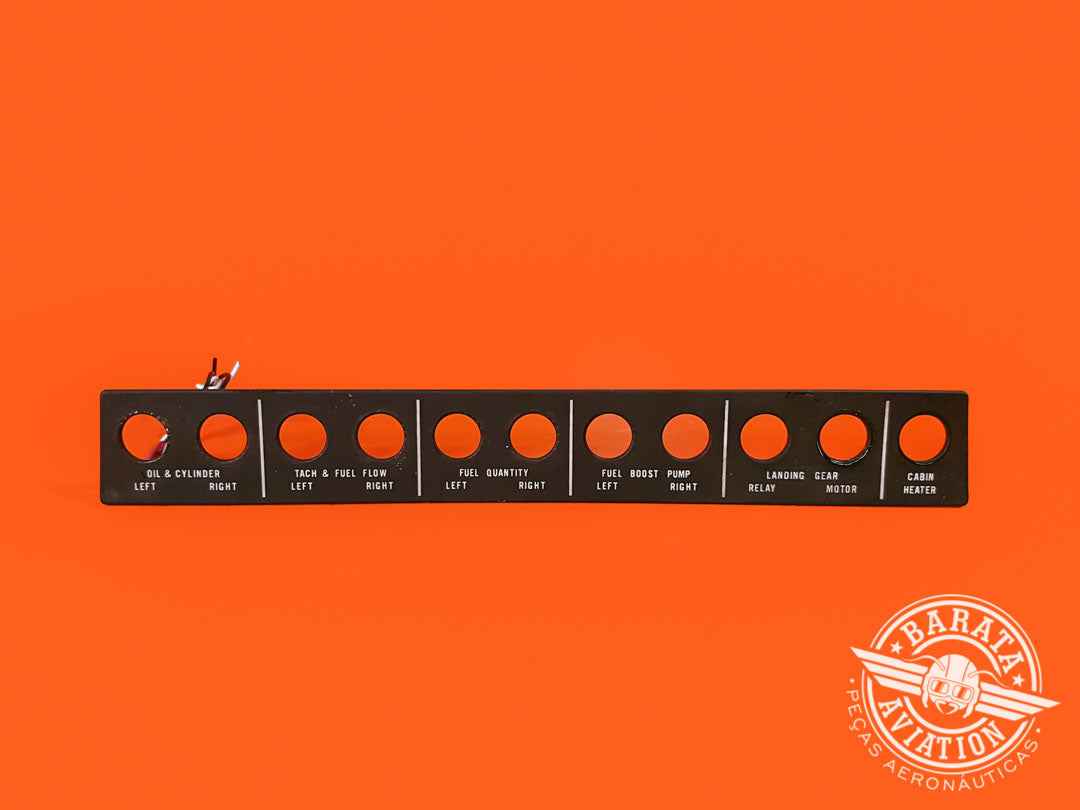 LIGHTED PANEL ASSY - P/N 102-384036-1