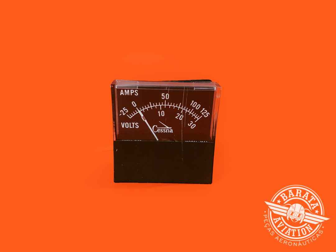 2664-1 Indicator - Ammeter / Voltmeter - Lente com pequeno trincado