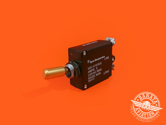 CIRCUIT BREAKER SWITCH 5 AMPS P/N: 35-380132-61