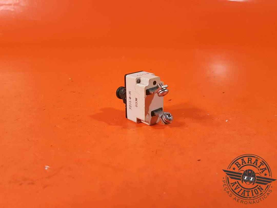 CIRCUIT BREAKER 35 AMP (KLIXON) P/N: 7271-8-35 CADA UNIDADE