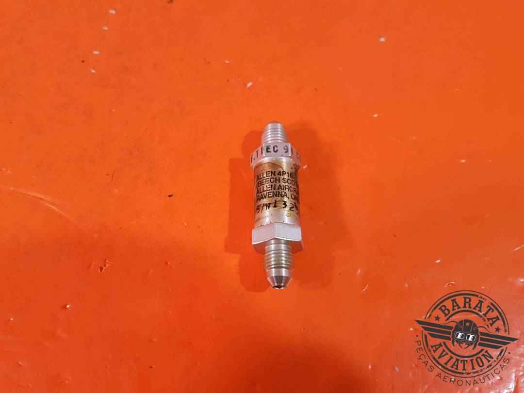 VALVE - PRESSURE RELIEF (ALLEN) FUEL SYSTEM P/N: 60-380003-5