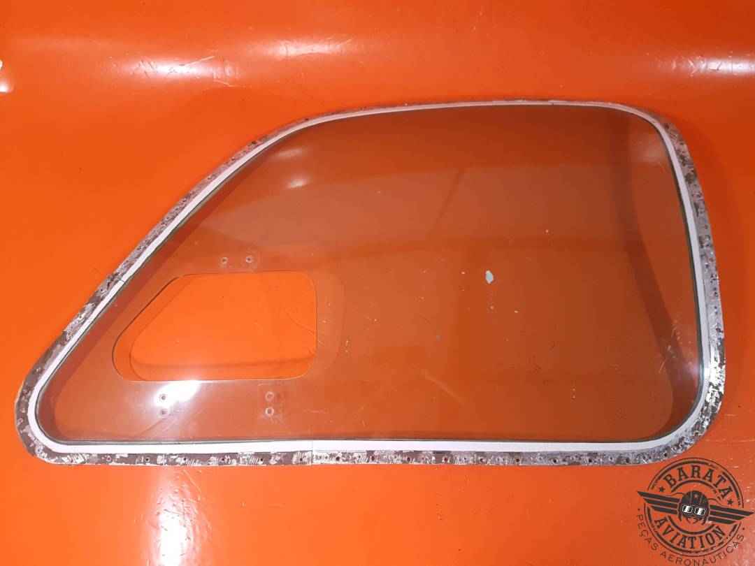 002-430052-11 BEECHCRAFT PILOT WINDOW ASSEMBLY  TINTED GLASS /GREEN